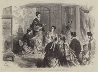 Le donne giapponesi alla recente Esposizione Internazionale di Parigi
